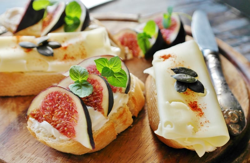 Cheese and Nut Platter